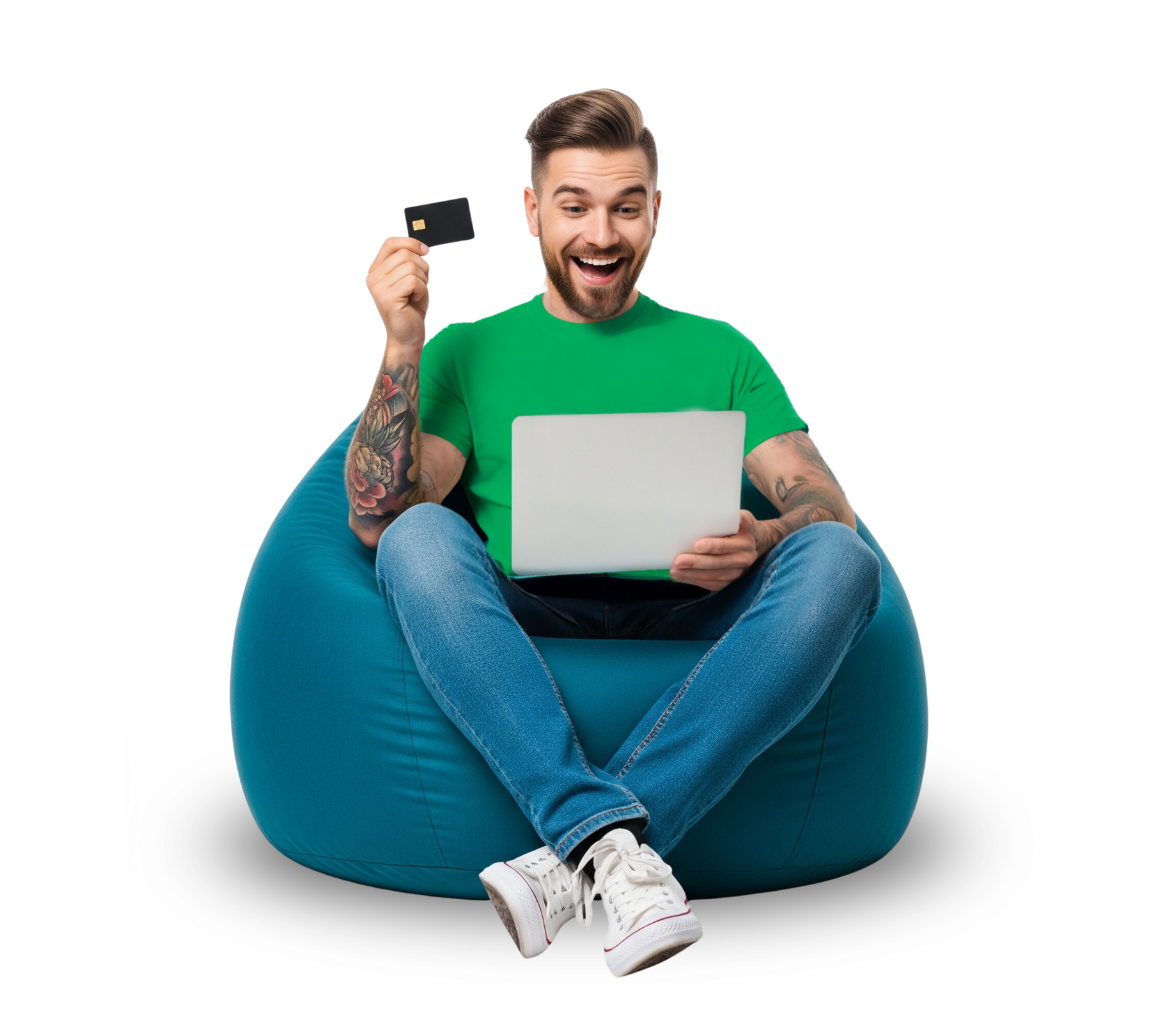 mężczyzna-płacący-kartą