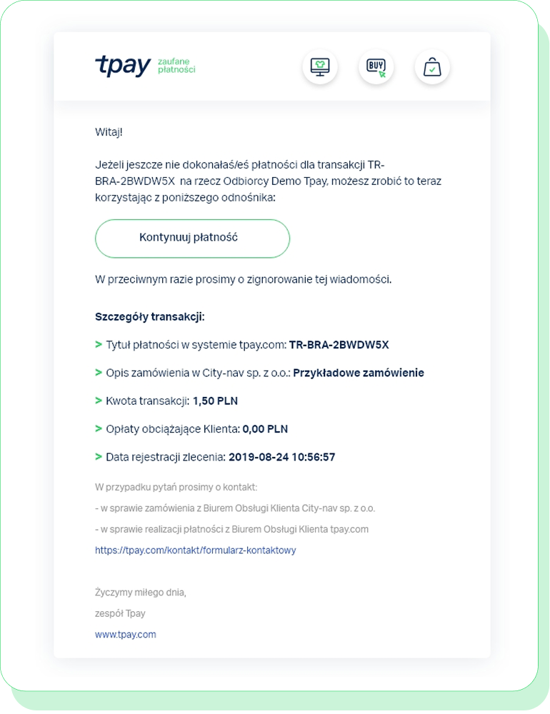 maile-przypominajace